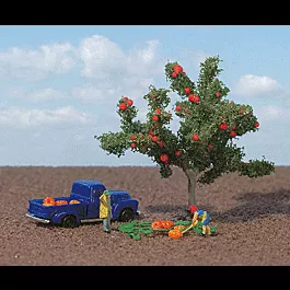 Complete Miniature Scene -- "Pumpkin Harvest"