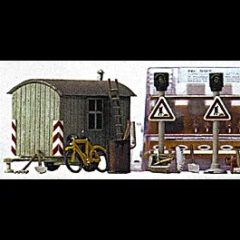 Construction Trailer w/Lights