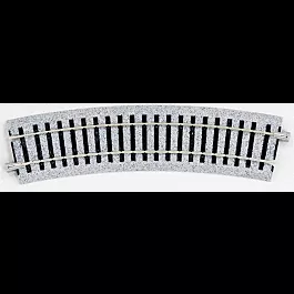 Curved Roadbed Track Section - Unitrack -- 222.5 Degree Sections, 16-7/8"430mmRadius pkg(4)
