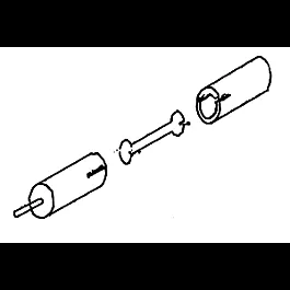 Delrin(R) U-Joint Retrofit -- For GE 44-Tonner