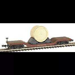 Depressed Center Flatcar -- New York Central w/Cable Reel