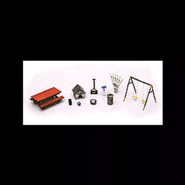 Detail Set - Kit (Cast Metal) -- Backyard Details