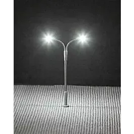 Double Whip-Style LED Street Light -- 2-9/16"6.5cm Tall