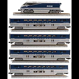 F59PHI & 4 Bilevel Passenger Cars Train-Only Set -- Amtrak Surfliner