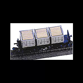 Freight Car Loads -- Mine Support Timbers For Container Flats Each 1-13/64" 3cm Long