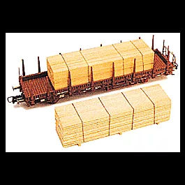 Freight Car Loads -- Wooden Planks