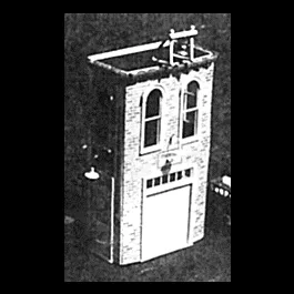 "Grand Little Projects" 1/4" Scale for Miniature Workshop -- Firehouse #.25
