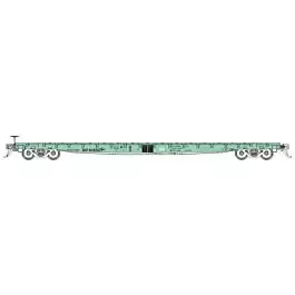 GSC 60' Flatcar - Ready to Run -- Missouri Pacific #818015 (MOW green)