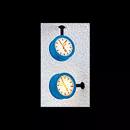 Illuminated Clock -- Wall