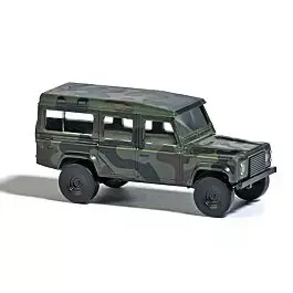 Land Rover - Assembled -- Military Camouflage (green, brown)