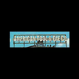 Laser-Cut Wood Billboards - Large, For HO & O -- American Tool & Die 1 x 5"2.5 x 12.5cm