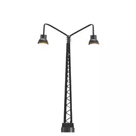 Lattice Boom Double-Arched LED Light with Plug and Socket Base -- 2-3/4"7cm