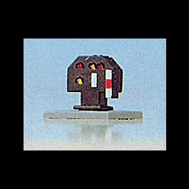 LED Color Light Signal -- Trackside Stop Signal, Dwarf, 4 LEDs