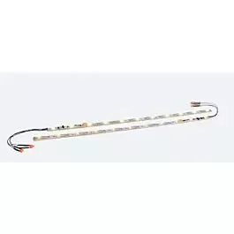 LED Interior Lighting Strip with DCC Decoder and Red Marker Lights -- Warm White 10 x 11/32"25.5 x .9cm