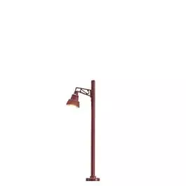 LED Light on Wood Mast with Plug and Socket Base -- 2"5cm