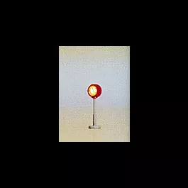 Lighted Station Clock -- 1/4" Approximate Diameter, 7/8" Height