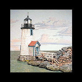 The Lighthouse -- 2 x 5 x 5-1/2"5 x 12.5 x 13.8cm