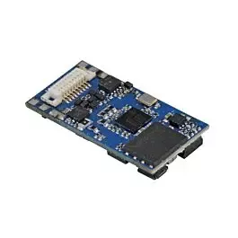 LokSound 5 Micro DCC-MM-SX-M4 Multi-Prototcol Sound and Control Decoder -- Next18 Interface, 11 x 15mm Speaker & Enclosure, Blank Sound Files