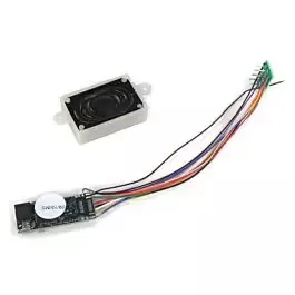 LokSound Micro 4.0 Sound & DCC Control Decoder -- Blank (No Preloaded Sounds) w/8-Pin NEM652 Connector