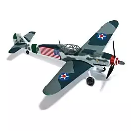 Messerschmitt Bf 109 - Assembled -- Geheime Mission (Camouflage, US Markings)