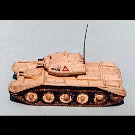 Military - England & Allies WWII - "Cruiser" Tanks (Resin Kits) -- "Crusader" Mark I w/2-Pounder Gun & Machine Gun Turret