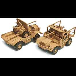 Military - England & Allies WWII - Light Trucks (Resin Kits) -- Morris-Commerical Portee & 2-Pounder (40mm) Anti-Tank Gun