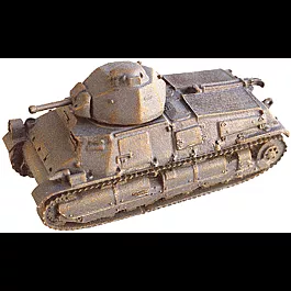 Military - France WWII - Medium Tank -- Char SOUMA S-35 w/47mm Gun