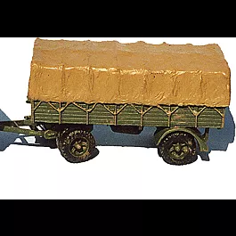 Military - Italy WWII - Heavy Trailers (Resin Kits) pkg(2) -- Viberti M Type Tank/Cargo Transport