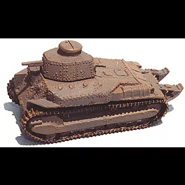 Military - Japan WWII (1934-43) - Medium Tanks (Resin Kit) -- Type 89 "CHI-RO" w/57mm Cannon & Two 6.5mm Machine Guns