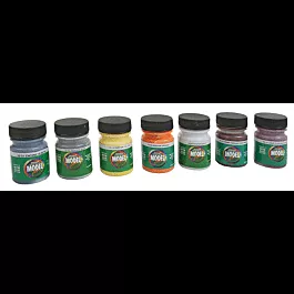 Modelflex Paint Set -- Railroad Rolling Stock pkg(7)