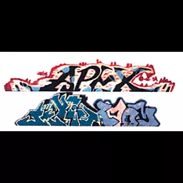 Modern "Tagger" Graffiti Decals -- Set #1 Apex/Zoom