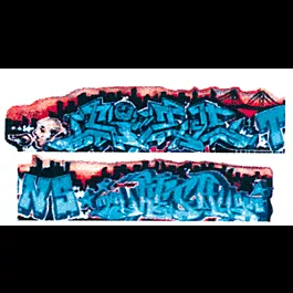 Modern "Tagger" Graffiti Decals -- Set #10 TNS