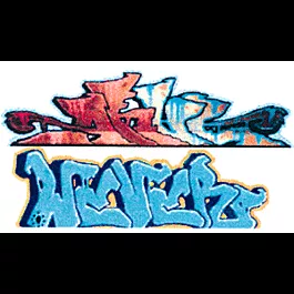 Modern "Tagger" Graffiti Decals -- Set #17 Wever/Ahue