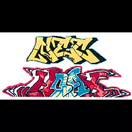 Modern "Tagger" Graffiti Decals -- Set #18 Nez/Hoax