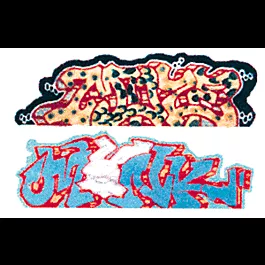Modern "Tagger" Graffiti Decals -- Set #20 Monk/Muze