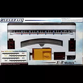 Monorail Set - Powered -- Red Stripe; 52 x 40" 130 x 100cm Oval Track & Transformer