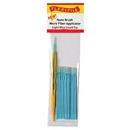 Nano Brush -- Small Tip & 1 Applicator Handle/Holder (light blue) pkg(24)