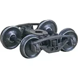 National Type B-1 50-Ton Self-Centering HGC Trucks -- Code 88 (.088") 33" Smooth-Back RP-25 Wheels 1 Pair