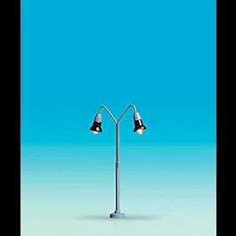 Pin Socket Lamps -- Twin Curved Arm pkg(2)