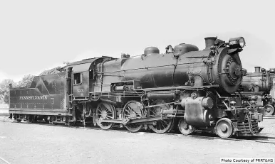 PRE-ORDER: Broadway Limited 10629 - PRR G5 4-6-0 (DC Silent) Pennsylvania (PRR) #3108, Post-1940 Appearance - HO Scale