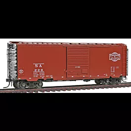 Pullman-Standard PS-1 40' Boxcar w/8' Youngstown Door - Ready to Run -- Savannah & Atlanta #226 (As-Built 1956 Scheme, oxide red)