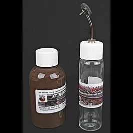 Rusty Rails Painter Starter Kit -- For HO, N, & Z w/Painter Tool & 2 Ounce Dark Brown Acrylic Paint