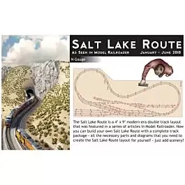 Salt Lake Route Layout Kit - Unitrack -- 4 x 9'1.2 x 2.74m