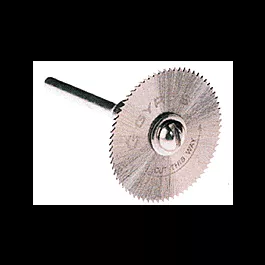 Saw Blade w/Mandrel -- Fine, 1" Diameter, 68 Teeth