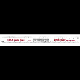 Scale Ruler -- 1:20.3 (G) Scale