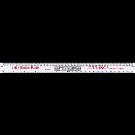 Scale Ruler -- 1:87 (HO) Scale