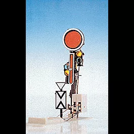 Semaphore Signal -- Repeater Signal w/Slow Memory Drive, 3 Aspect (Vr 0/1/2)