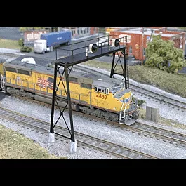 Signal Bridge Kit -- Early ATSF Style-Double Track