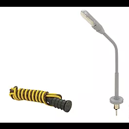 Single Curved Arm Light -- 1-7/8"4.8cm
