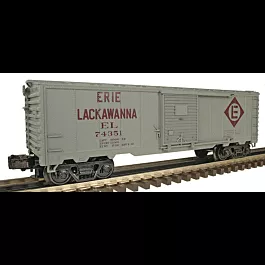 Single Door Boxcar 3-Rail -- Erie Lackawanna